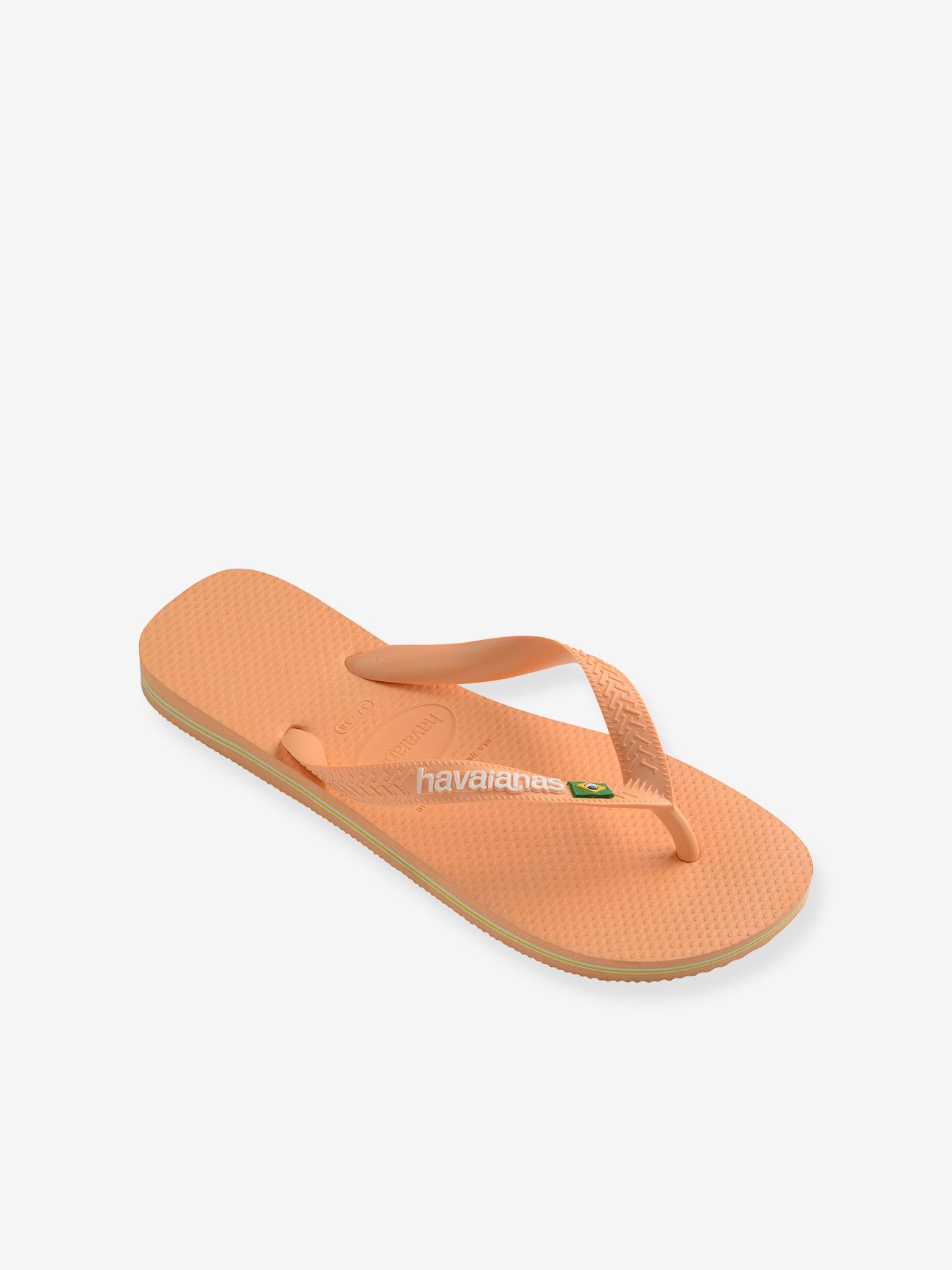 Havaianas Kinder Zehenpantoletten Brasil Logo HAVAIANAS - gelb