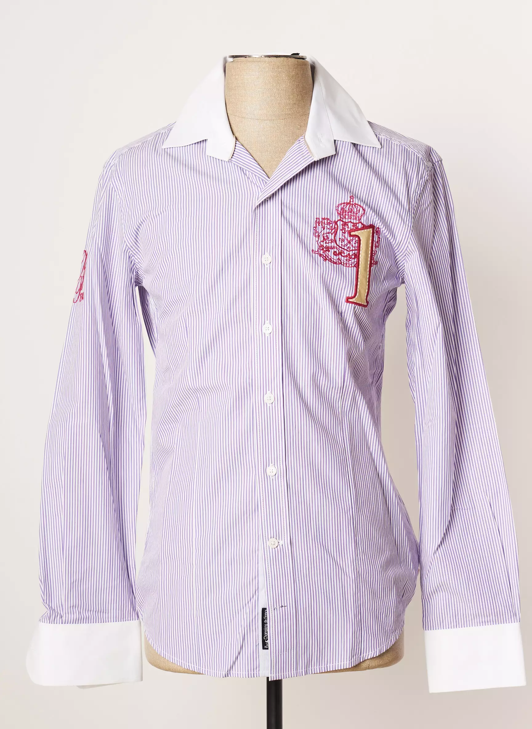 Vestiaires Principaute Cannoise Manches Longues Homme couleur violet