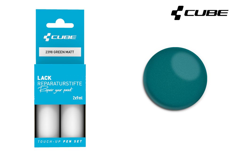 Cube Lackreparaturstift Set GREEN matt kaufen | Bike-Discount