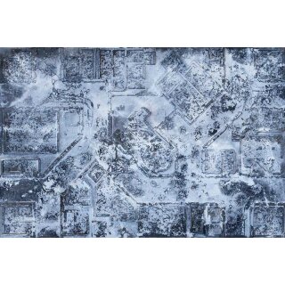 Winter Warzone City 6x4 Gaming Mat 2.0