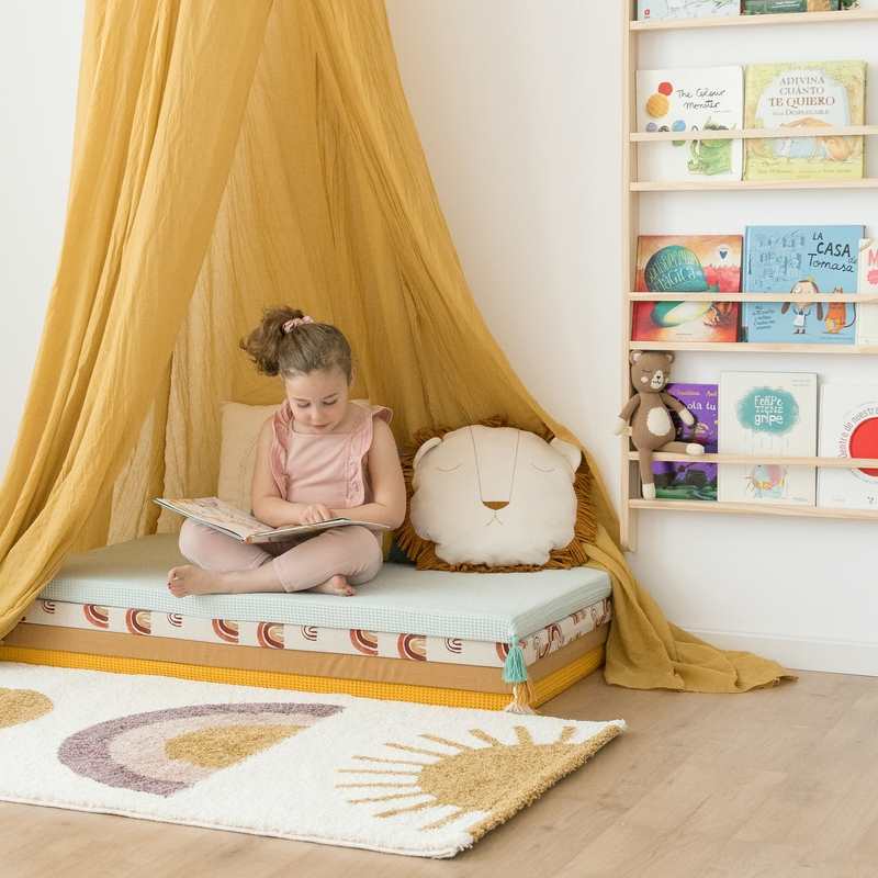 Tapis arc en ciel 80x150cm SUNSHINE