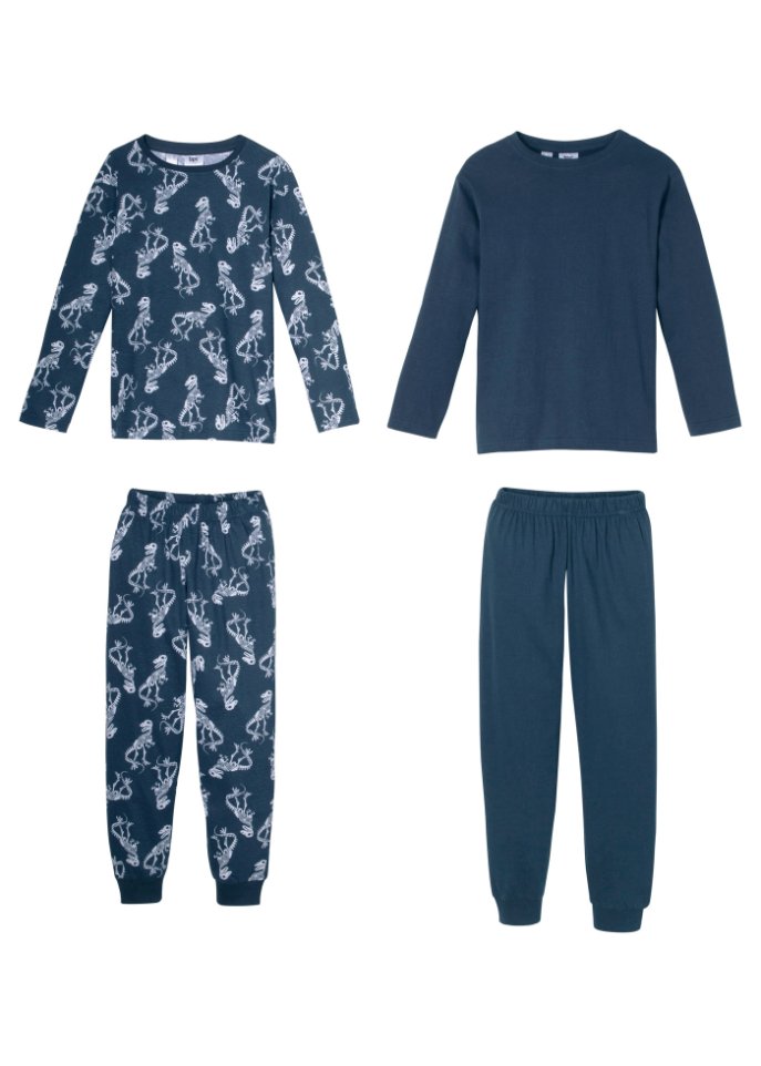 Jungen Pyjama (4-tlg. Set)