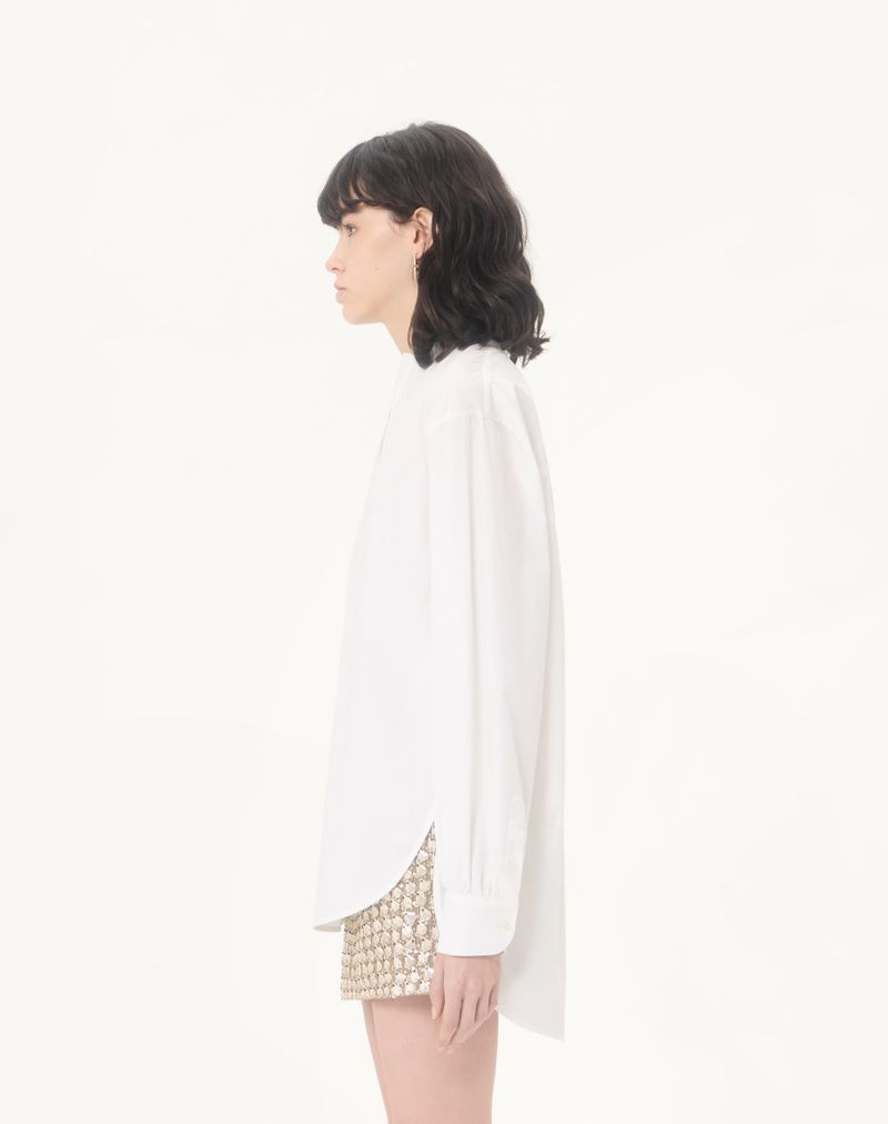 Katoenen poplin top