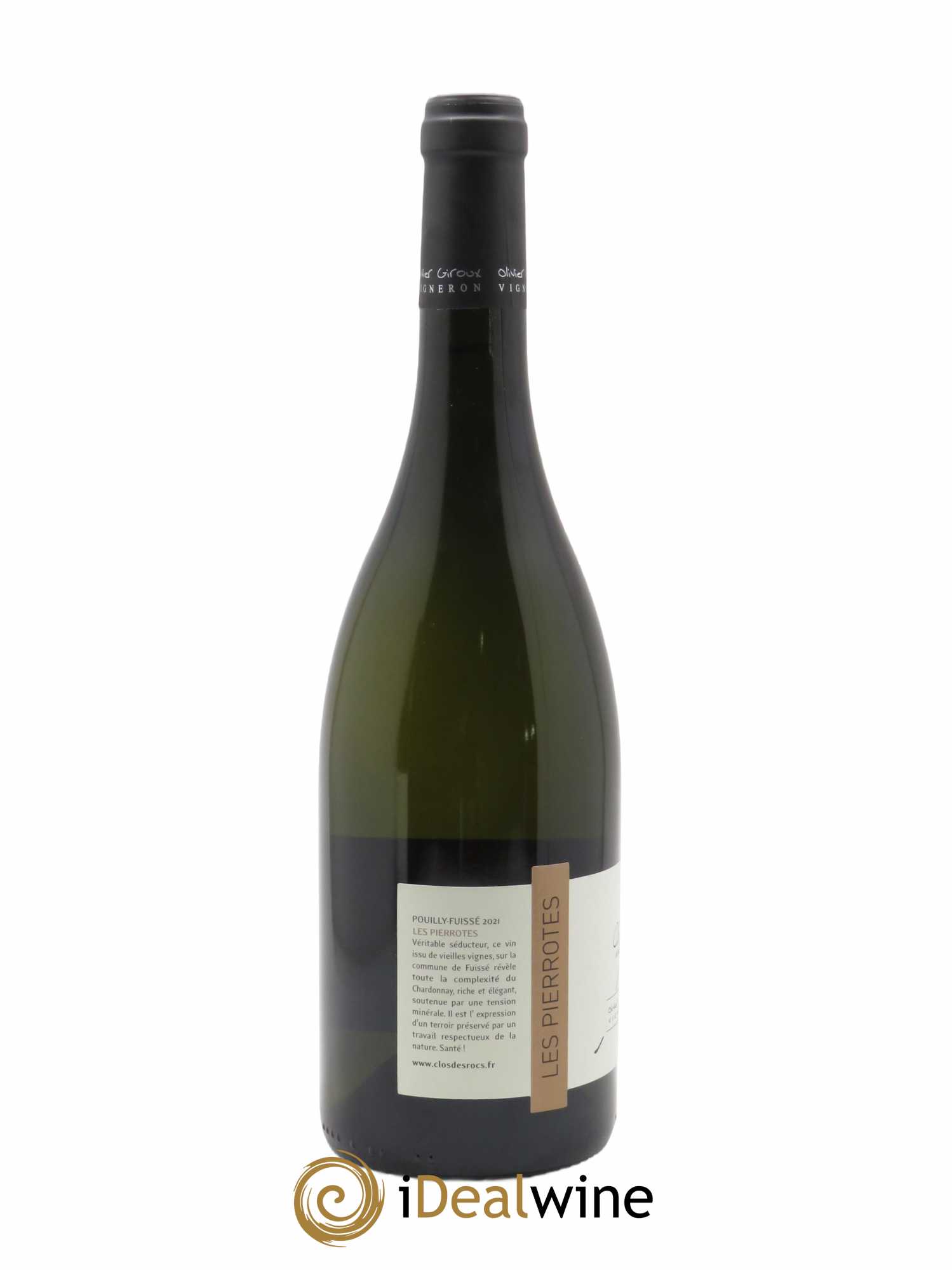 Pouilly-Fuissé Les Pierrotes Le Clos des Rocs (Domaine)  2021 - Lot de 1 Bouteille