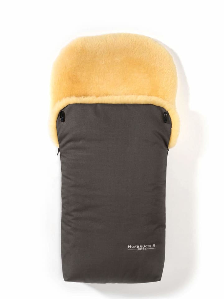 Hofbrucker Kinderwagen Fußsack Putzi in schwarz meliert günstig kaufen onesize