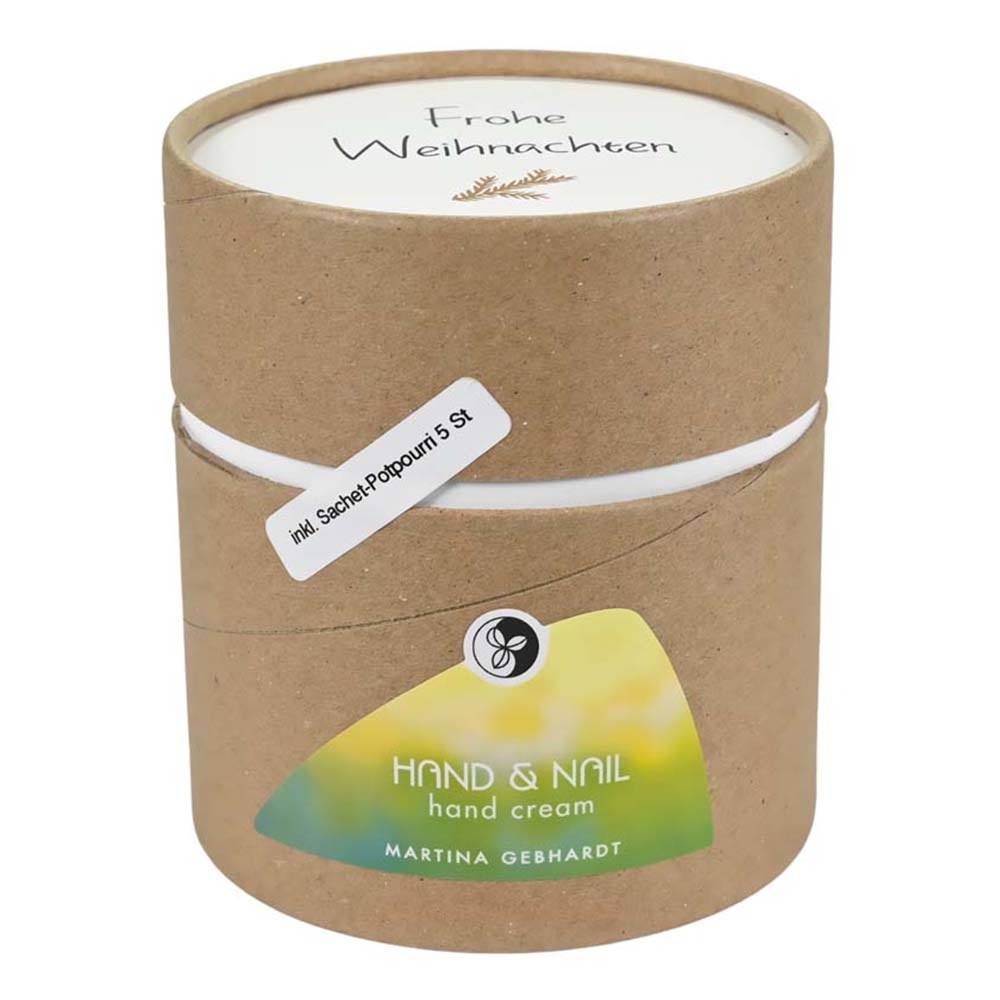 Hand & Nail Cream - Geschenkset inkl. Sachet-Potpourrie 5Stk