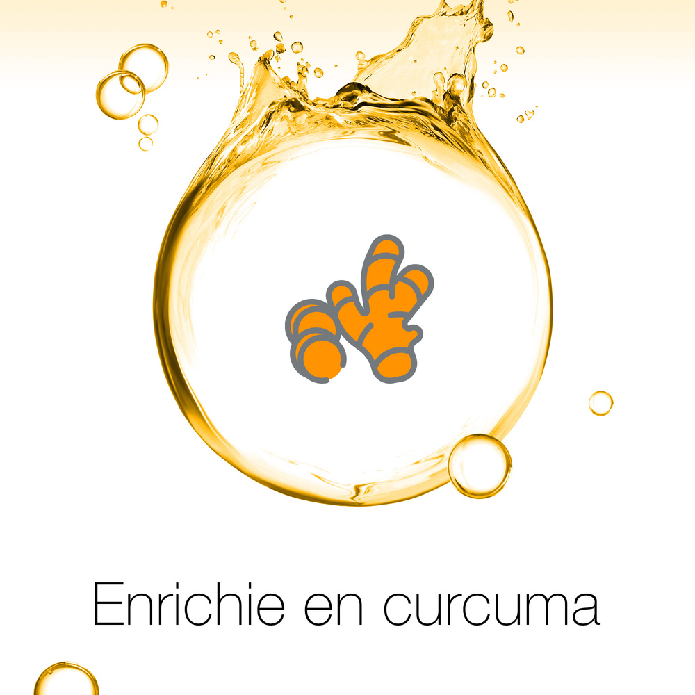 neutrogena Neutrogena Mousse oyante Visage, Calme Curcuma, 1 Flacon Pompe de 150ml Soin visage