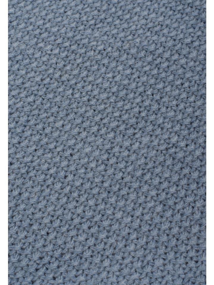 styleBREAKER Strick Dreieckstuch in Blau günstig kaufen onesize