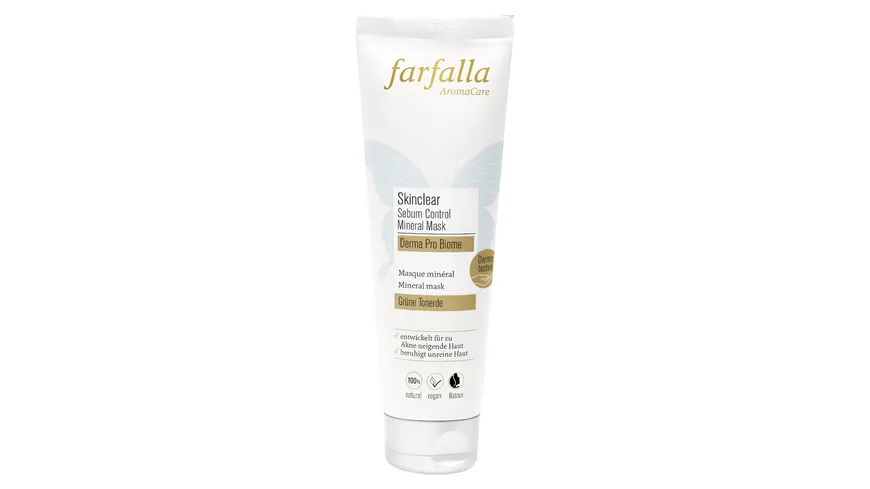Farfalla Derma Pro Biome Skinclear Sebum Control Mineral Mask 50 ml