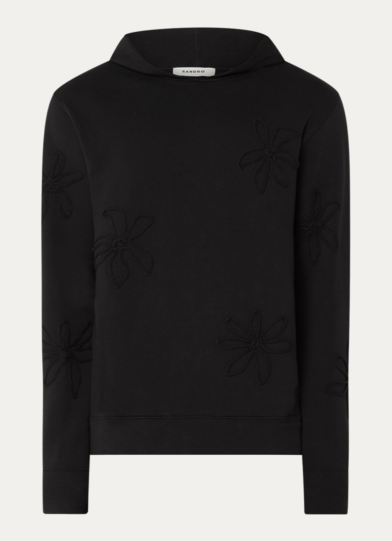 Sandro Hoodie with embroidery