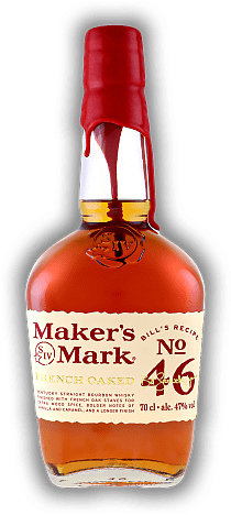 Maker's Mark 46 Maker's Mark 46 Einzigartig durch ein spezielles Reifeverfahren. Jetzt in der neuen Ausstattung. 0,7	 Liter - Vol 47%