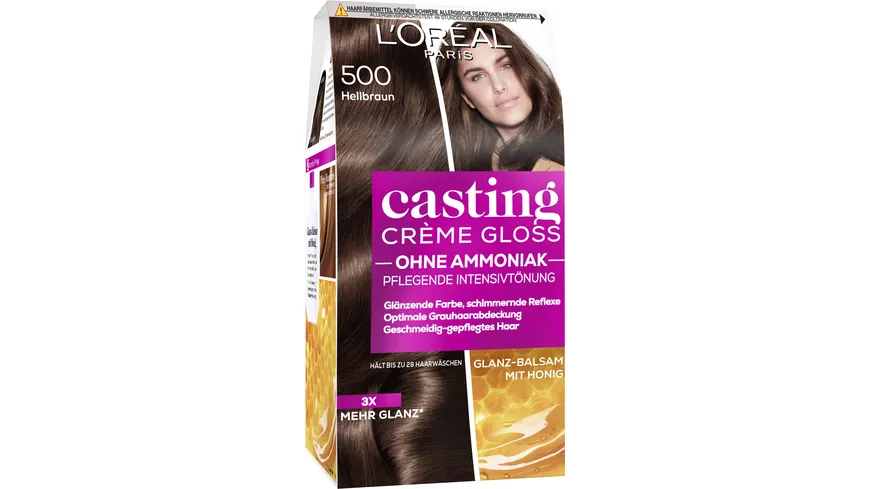 L'Oréal Casting Crème Gloss Pflegende Intensivtönung 400 - braun