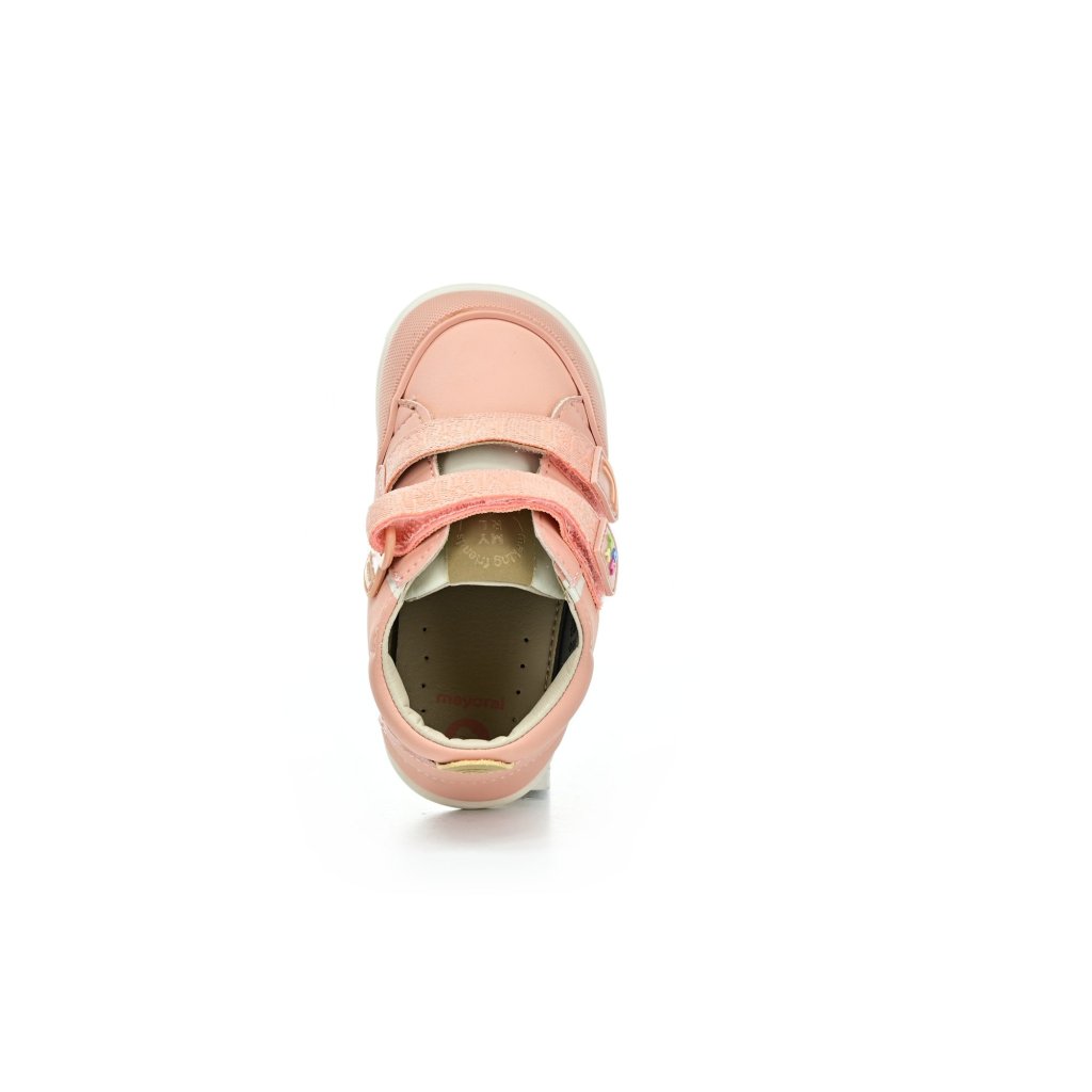 Mayoral Deportiva Respetuosa Melocoton rosa Barfuß-Lauflernschuhe