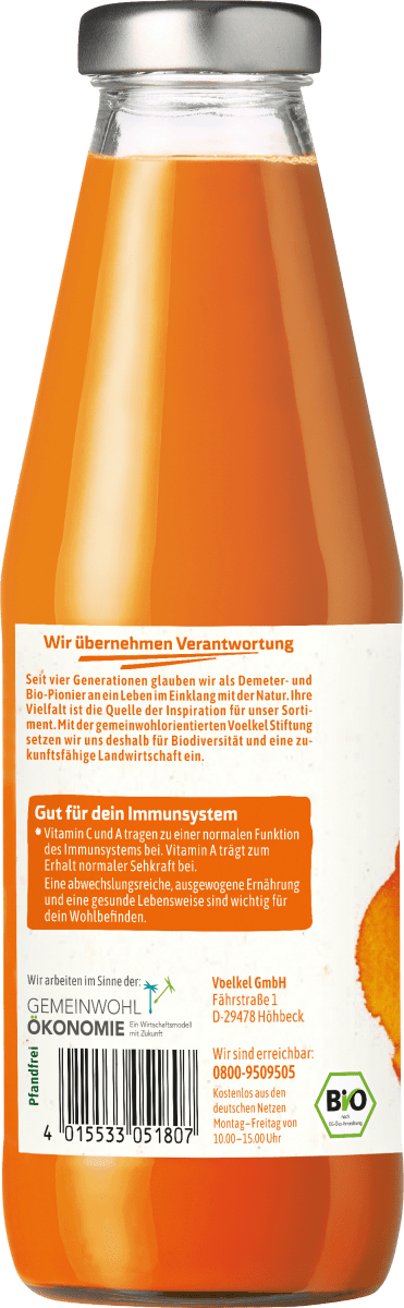 Direktsaft, bioC Immunkraft, 0,5 l