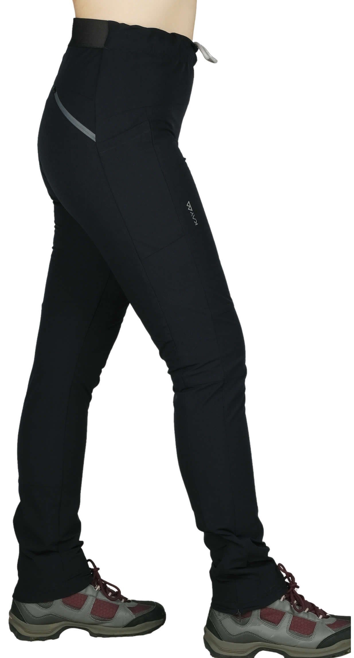 Kaymountain Trekkinghose Damen Wander Outdoor Winter Hose Ischgl Hybrid Merino Peacoat 44