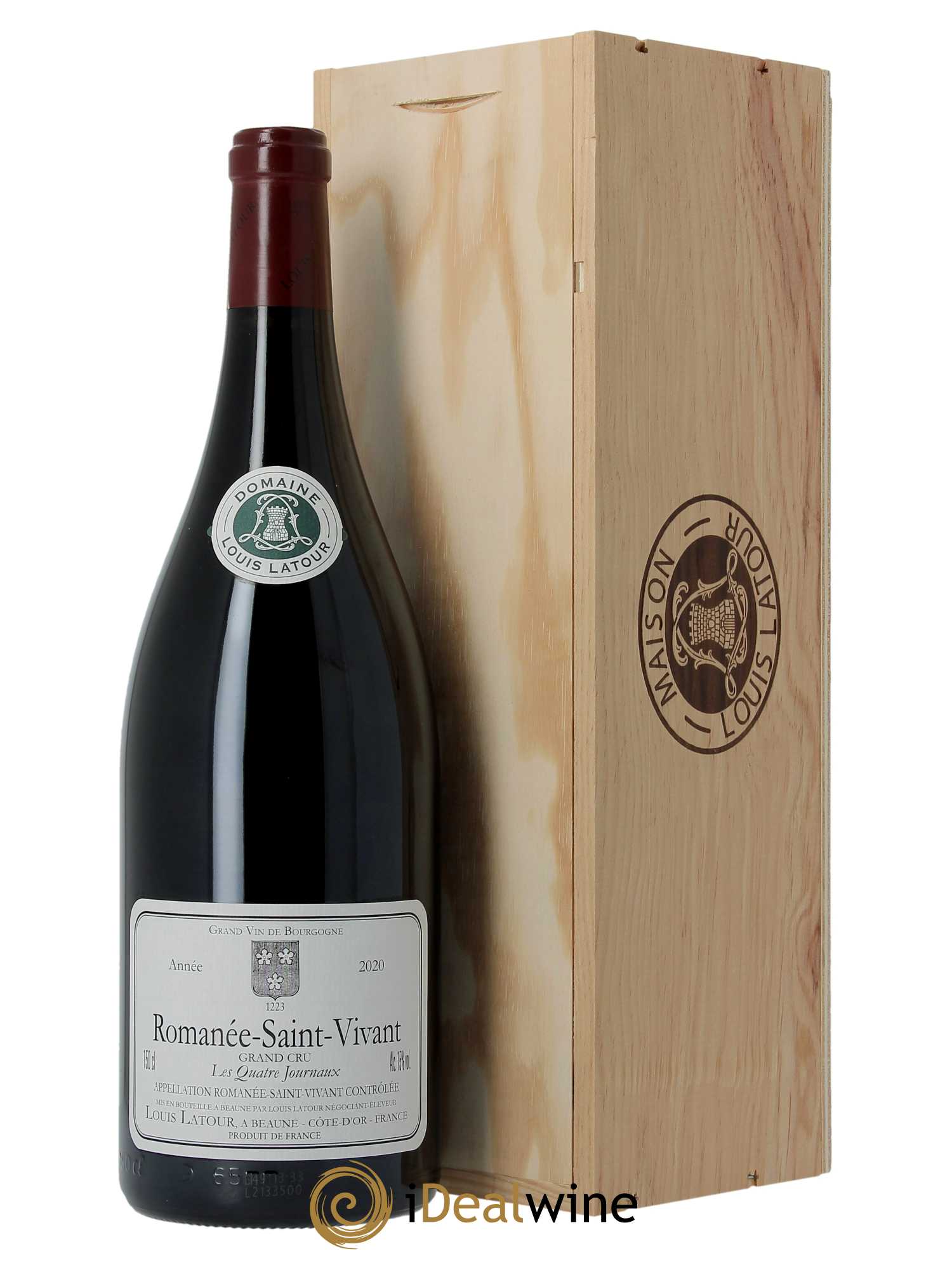 Romanée-Saint-Vivant Grand Cru Les Quatre Journaux Louis Latour  2020 - Lot de 1 Magnum