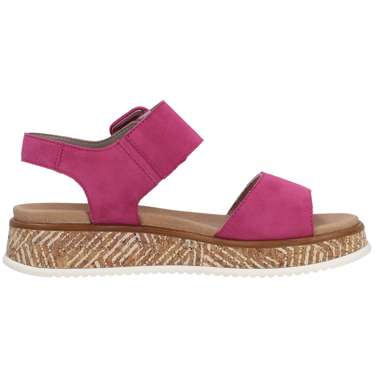 Rieker EVOLUTION W0800 Keilsandale pink