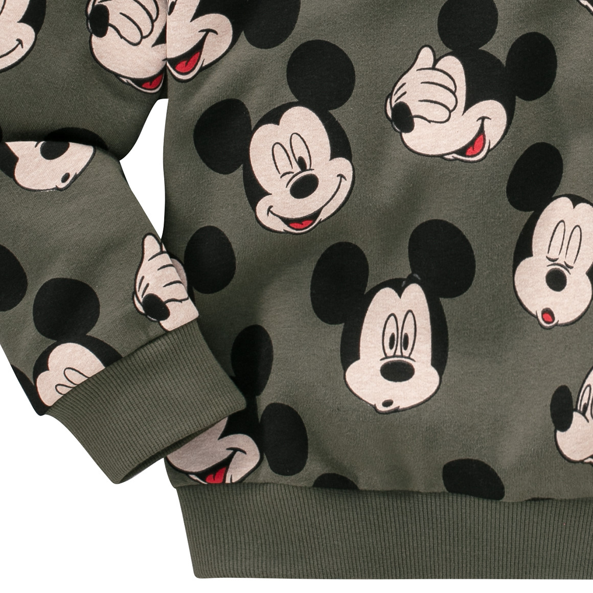 Micky Maus Sweatshirt mit Allover-Print