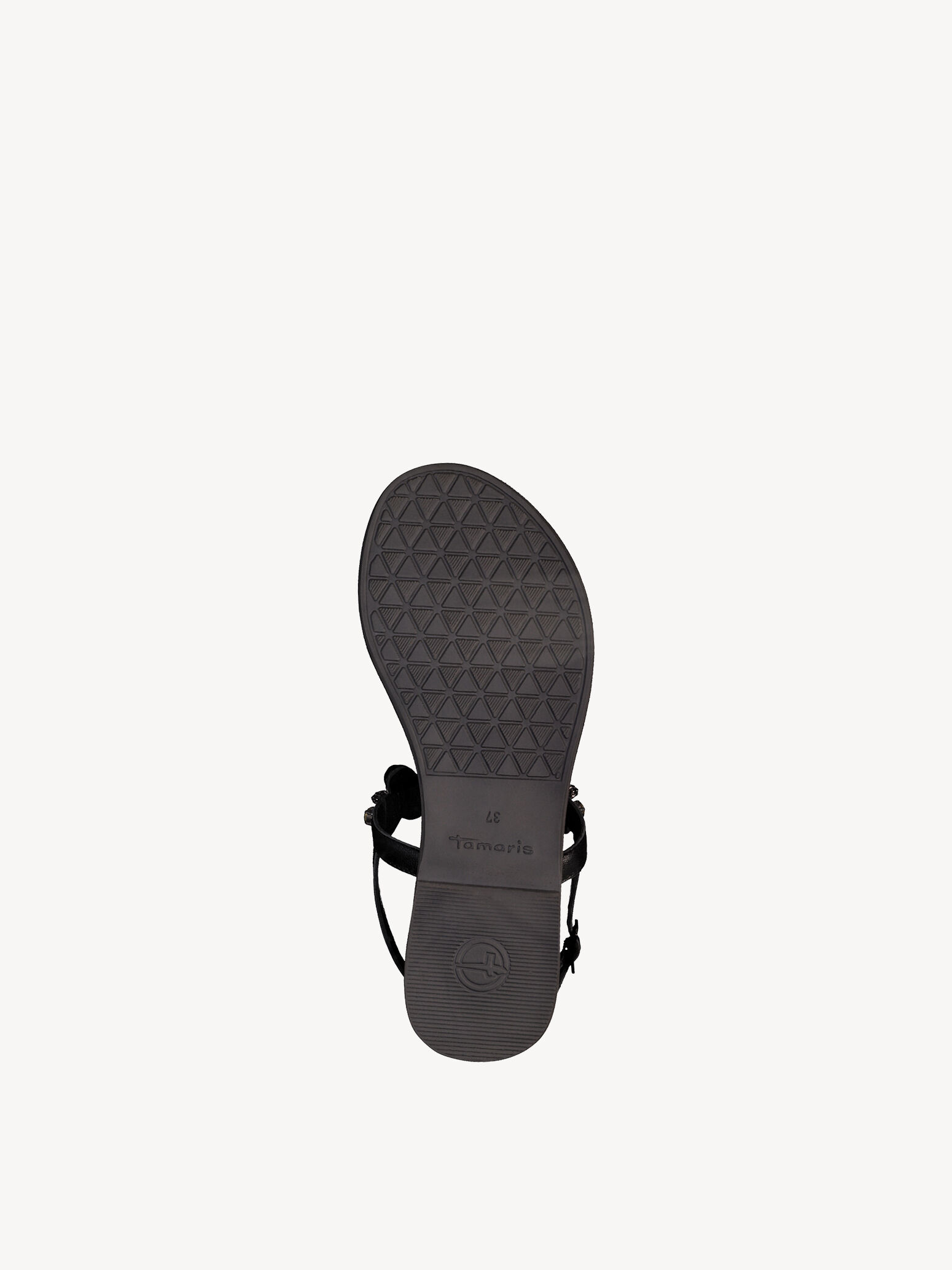 Sandale en cuir - noir