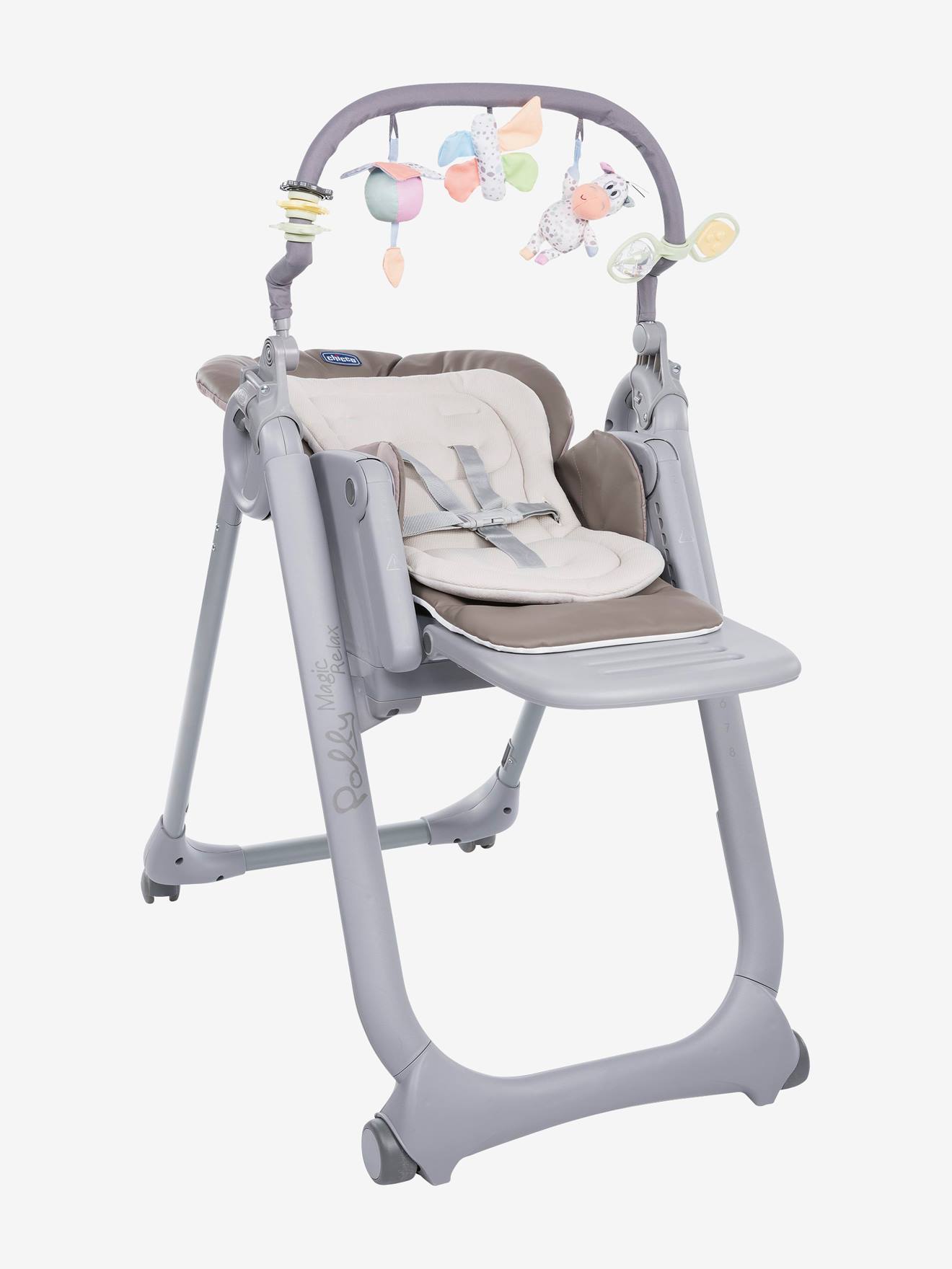 Chicco 2-in-1-Hochstuhl POLLY MAGIC RELAX CHICCO - grau