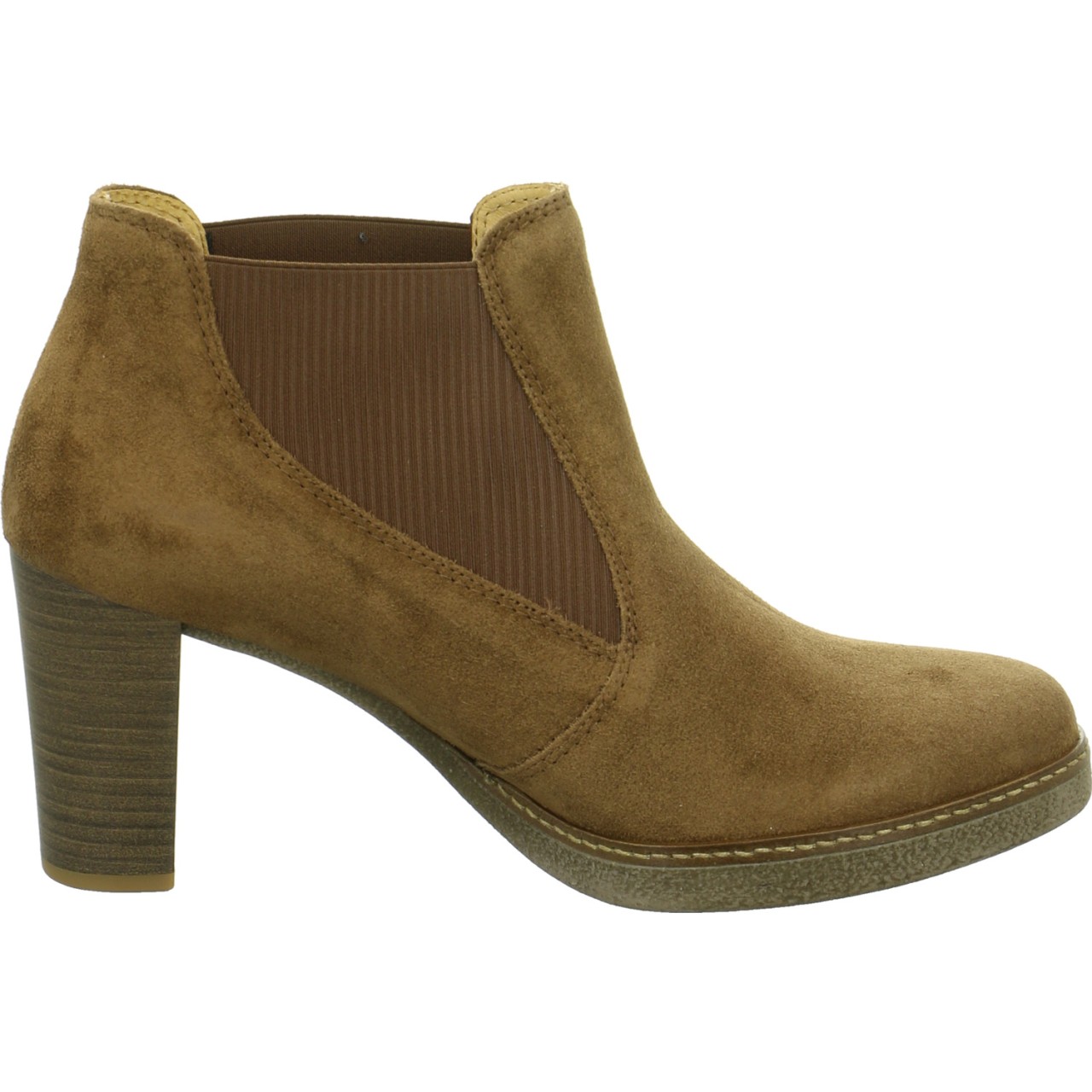 GABOR Chelsea Boot braun ranch Dreamvelour/Elastik