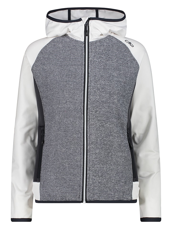 CMP Hybridjacke in Grau/ Weiß günstig kaufen