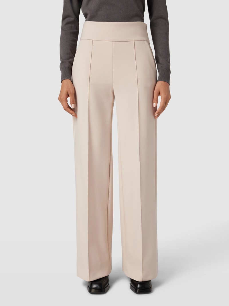 Anzughose mit Stretch-Anteil in beige