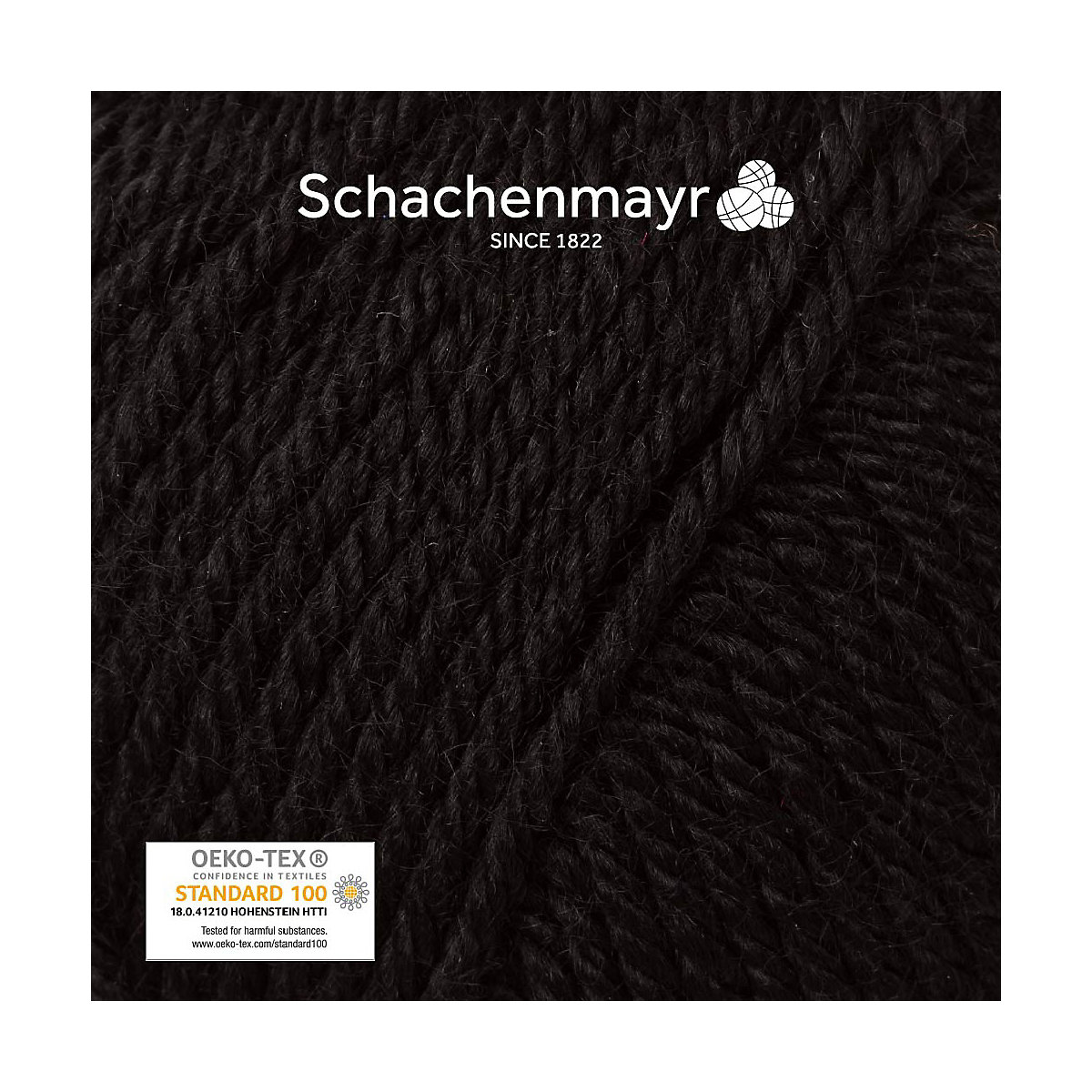 Handstrickgarne Universa, 50g Schwarz