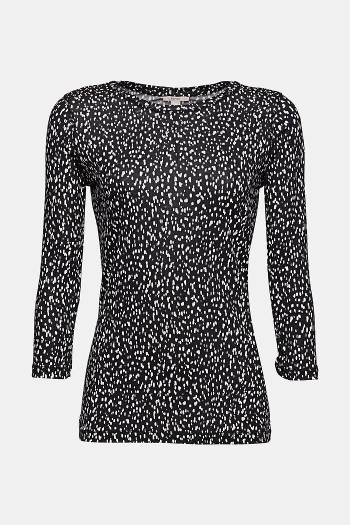Gemustertes Longsleeve mit TENCEL™