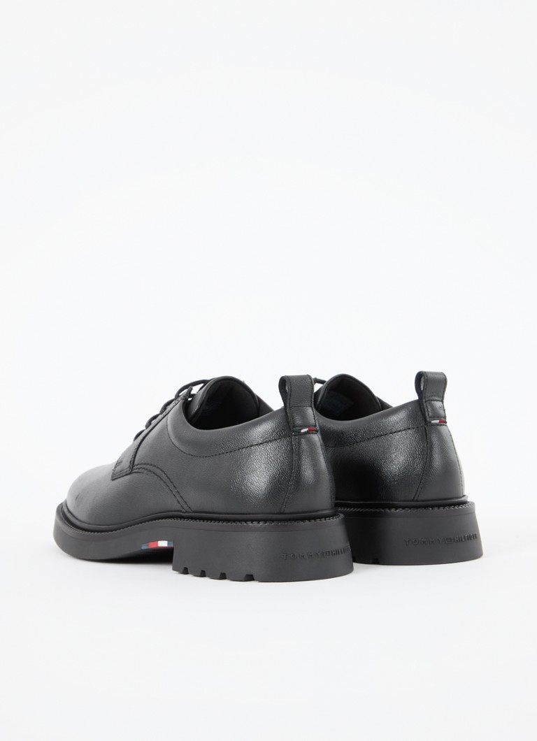 Tommy Hilfiger bőr fűzős cipő