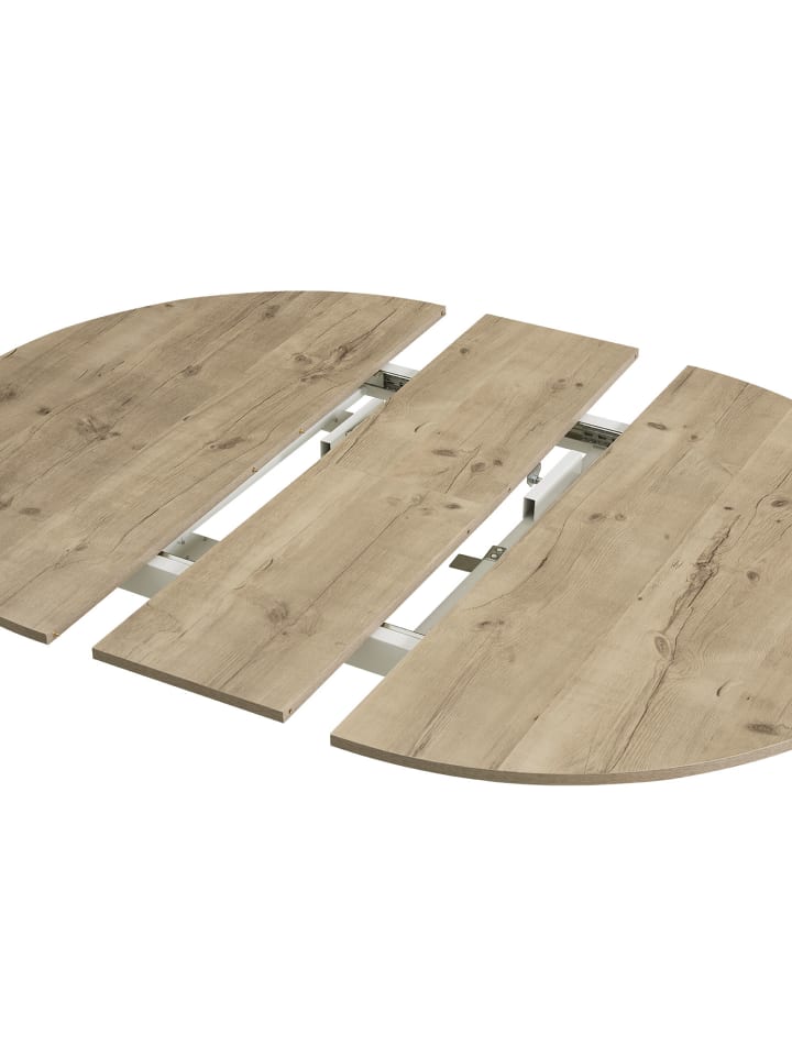 B&D Home Ausziehstisch LIV in Sandeiche - (B)120-150 x (H)76 x (T)120 cm günstig kaufen onesize