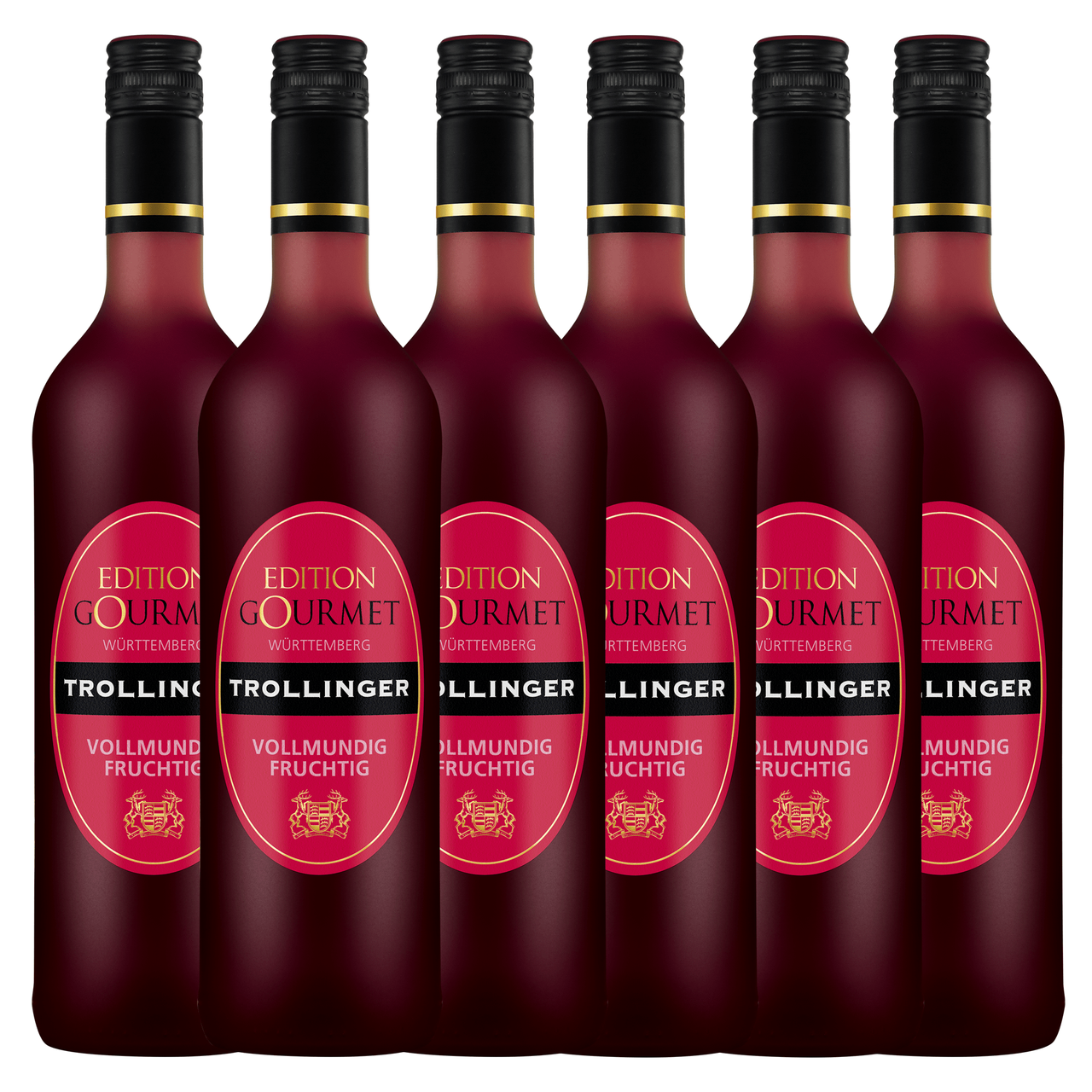 Württembergische WZG Edition Gourmet Trollinger Qualitätswein trocken 0,75L 6er Karton