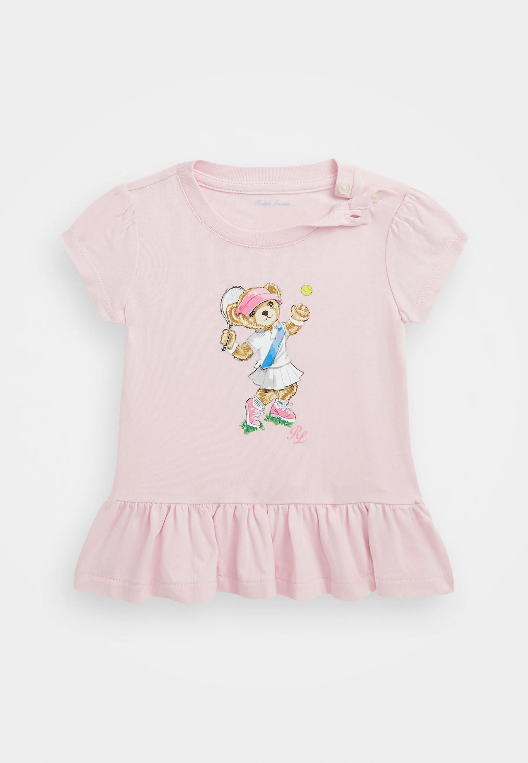 Polo Ralph Lauren BABY GIRL BEAR TEE - Camiseta con estampado