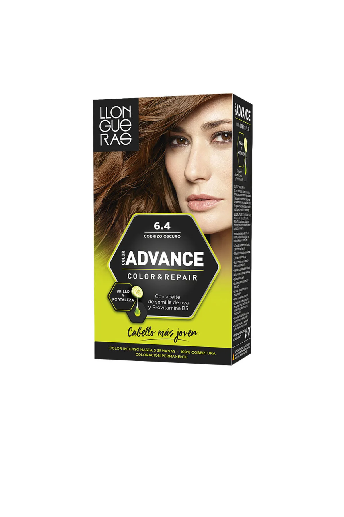 Llongueras  Color Advance Nr. 6,4, dunkles Llongueras-Geflecht