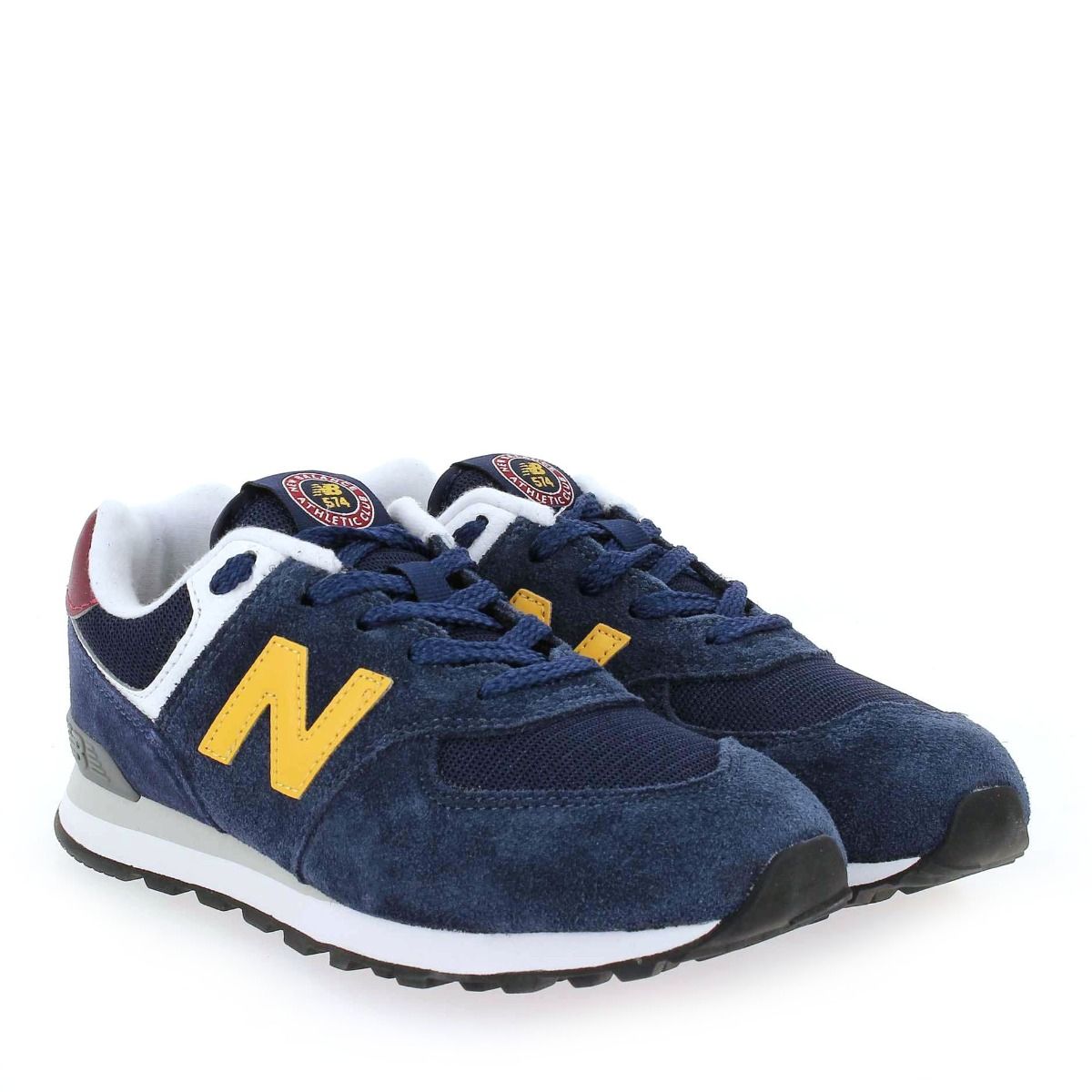 New Balance  574 HW1 LACET - Marine Jaune