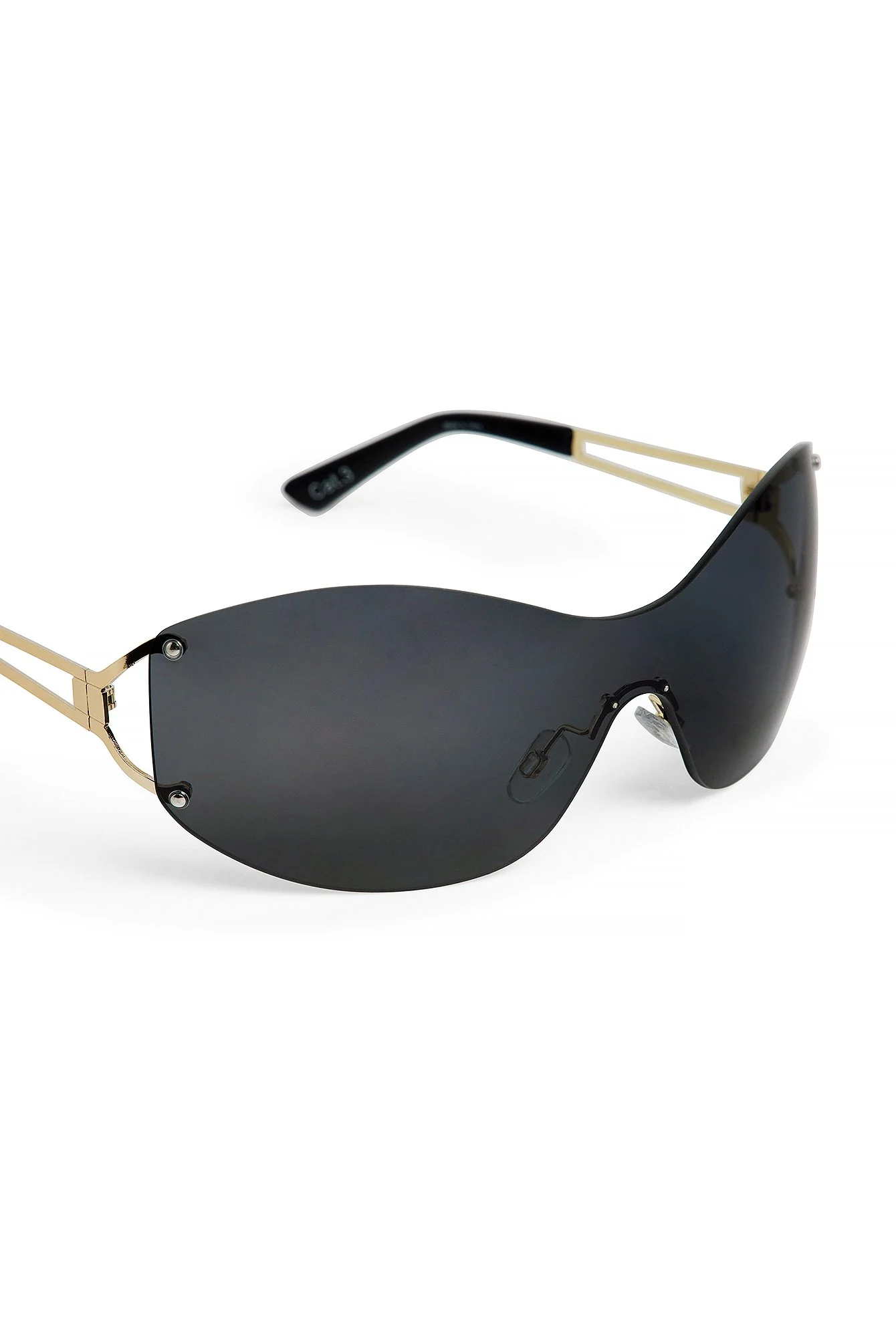 Randlose ovale Sonnenbrille