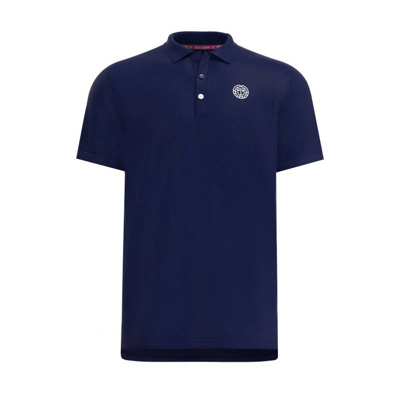 BIDI BADU Crew Polo Tennisshirt Herren