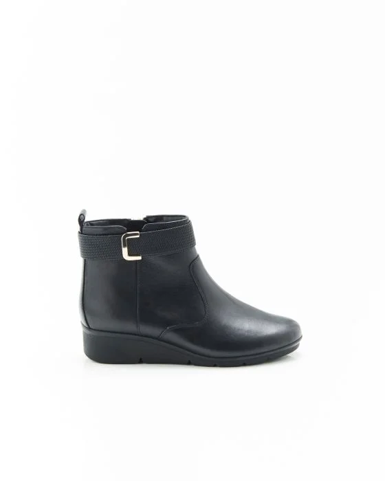 Boots compensées à boucle Amortyl
