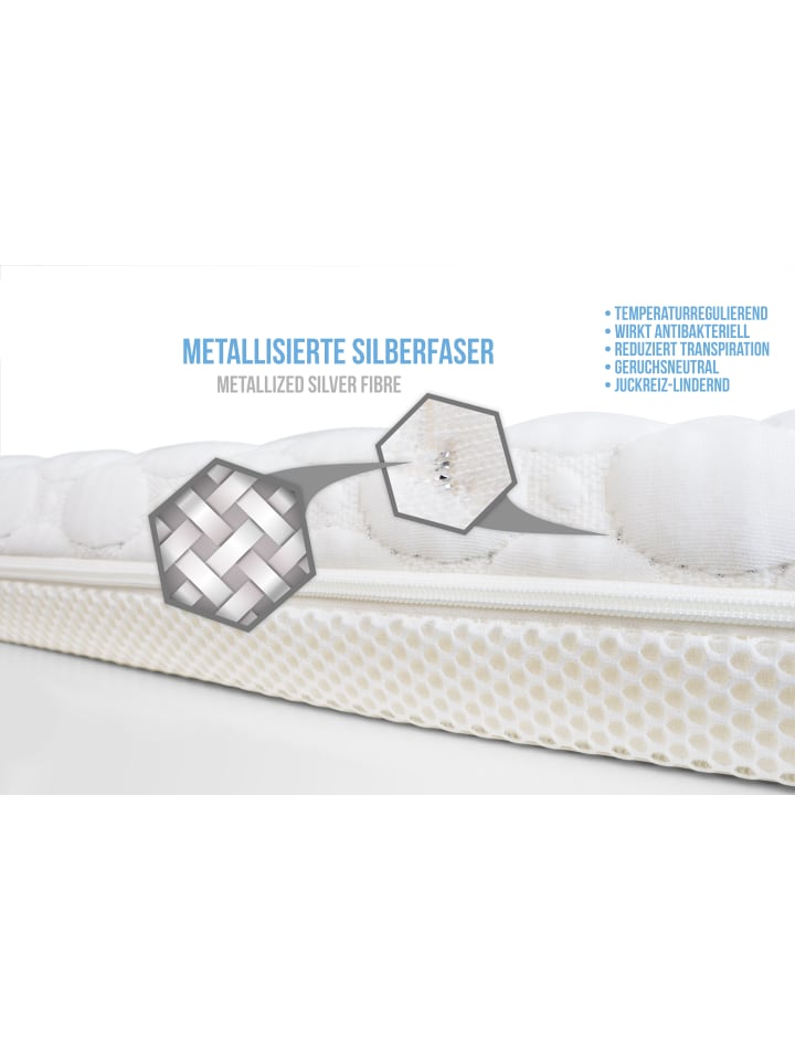 GMD Living Baby und Kleinkindmatratze BELLA in Farbe Weiß günstig kaufen 60 x 120 cm