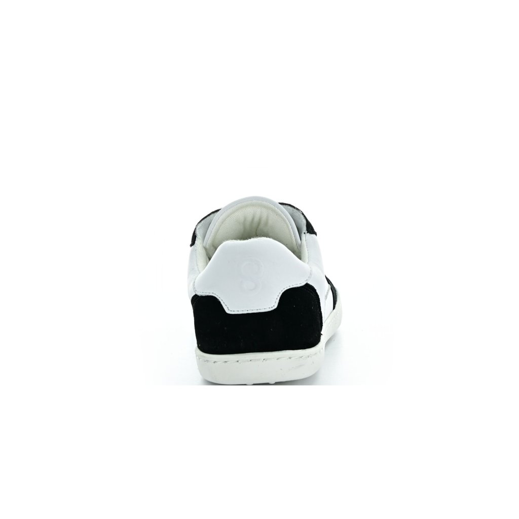 Shapen RE:WIND Black & White Leather Barfußschuhe