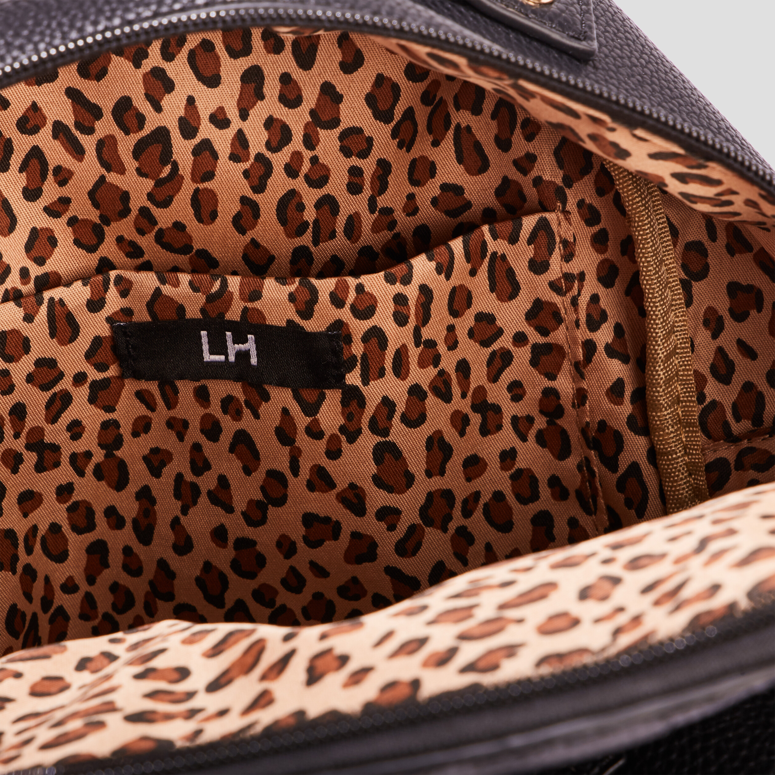 Sac à dos aspect croco noir femme | La Halle