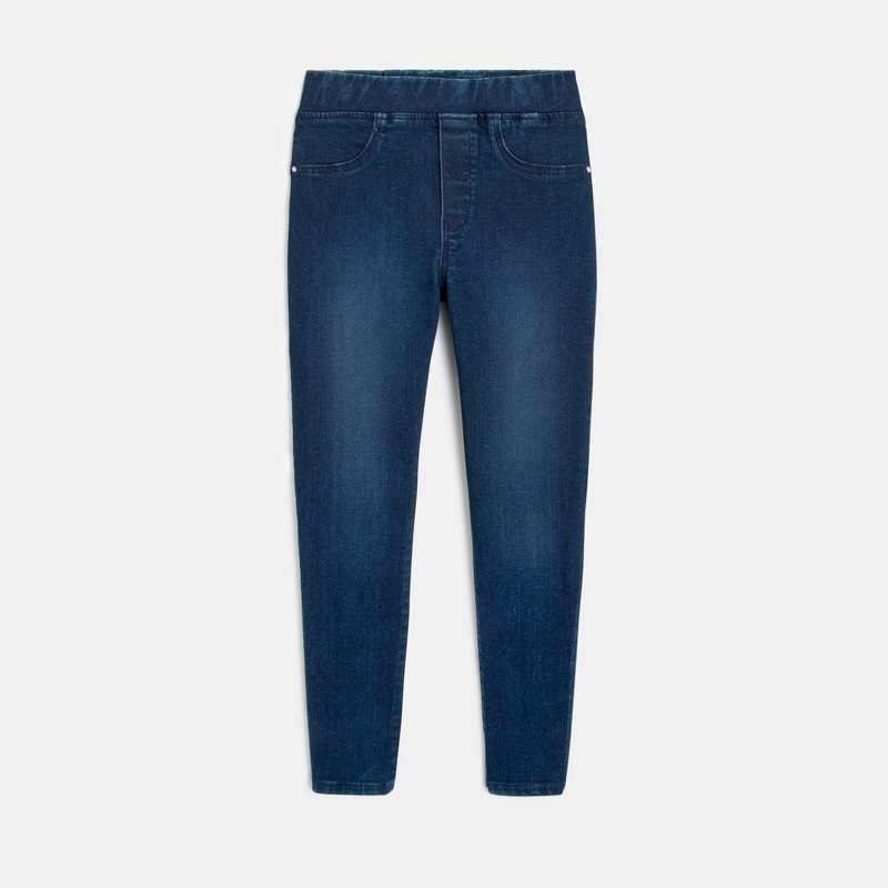 Jean slim fille denim dark blue bleu Catimini