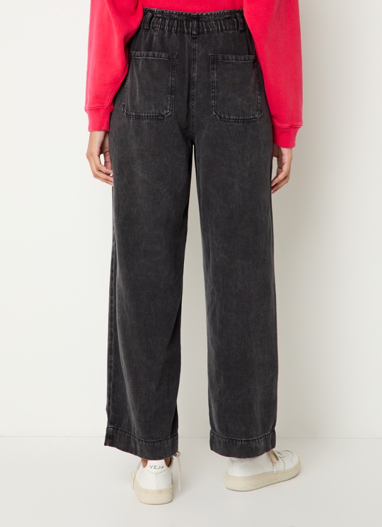 Rails Ryan High-Waist-Jeans mit lockerer Passform aus Lyocell-Mischgewebe und Kordelzug