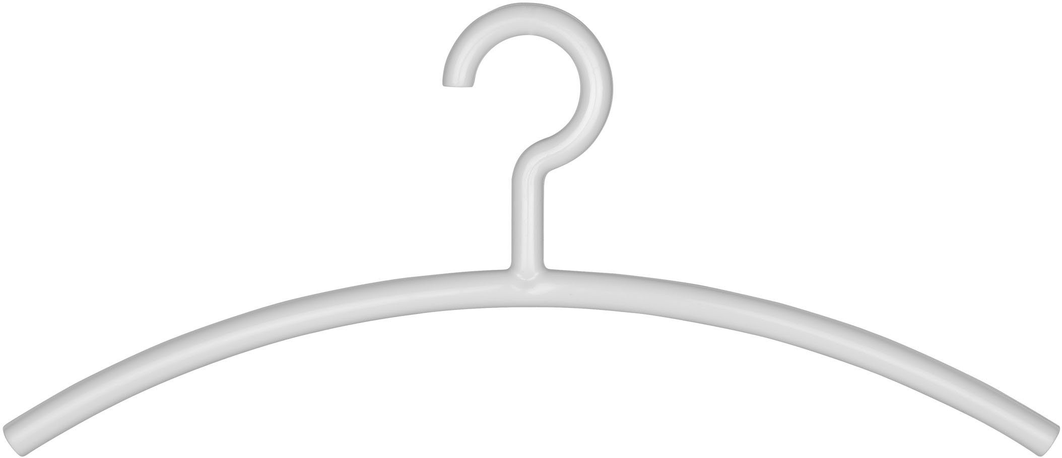 WENKO Kleiderbügel Mir, (Set, 10-tlg), Kunststoff, 45 cm