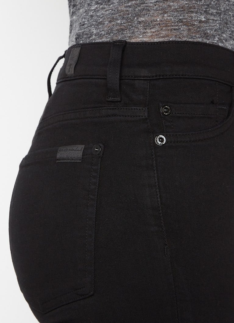 Blugi skinny cu talie medie 7 For All Mankind Illusion
