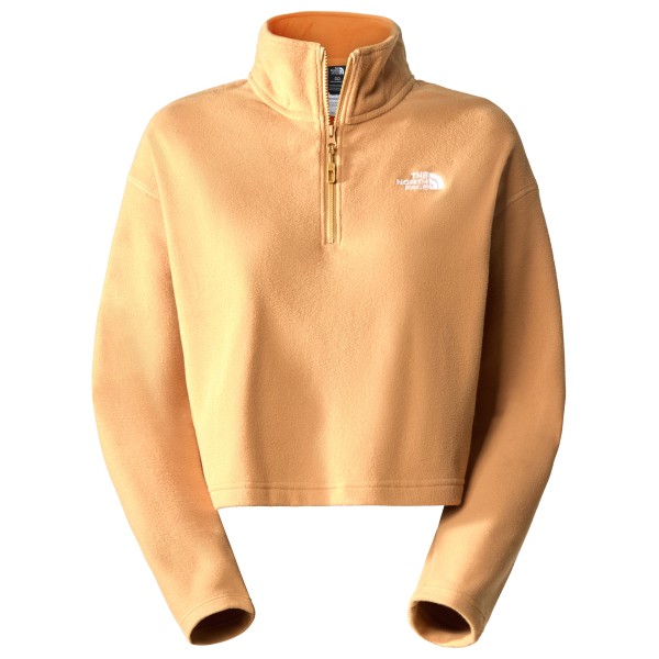 The North Face - Women's 100 Glacier Cropped 1/4 Zip - Fleecepullover