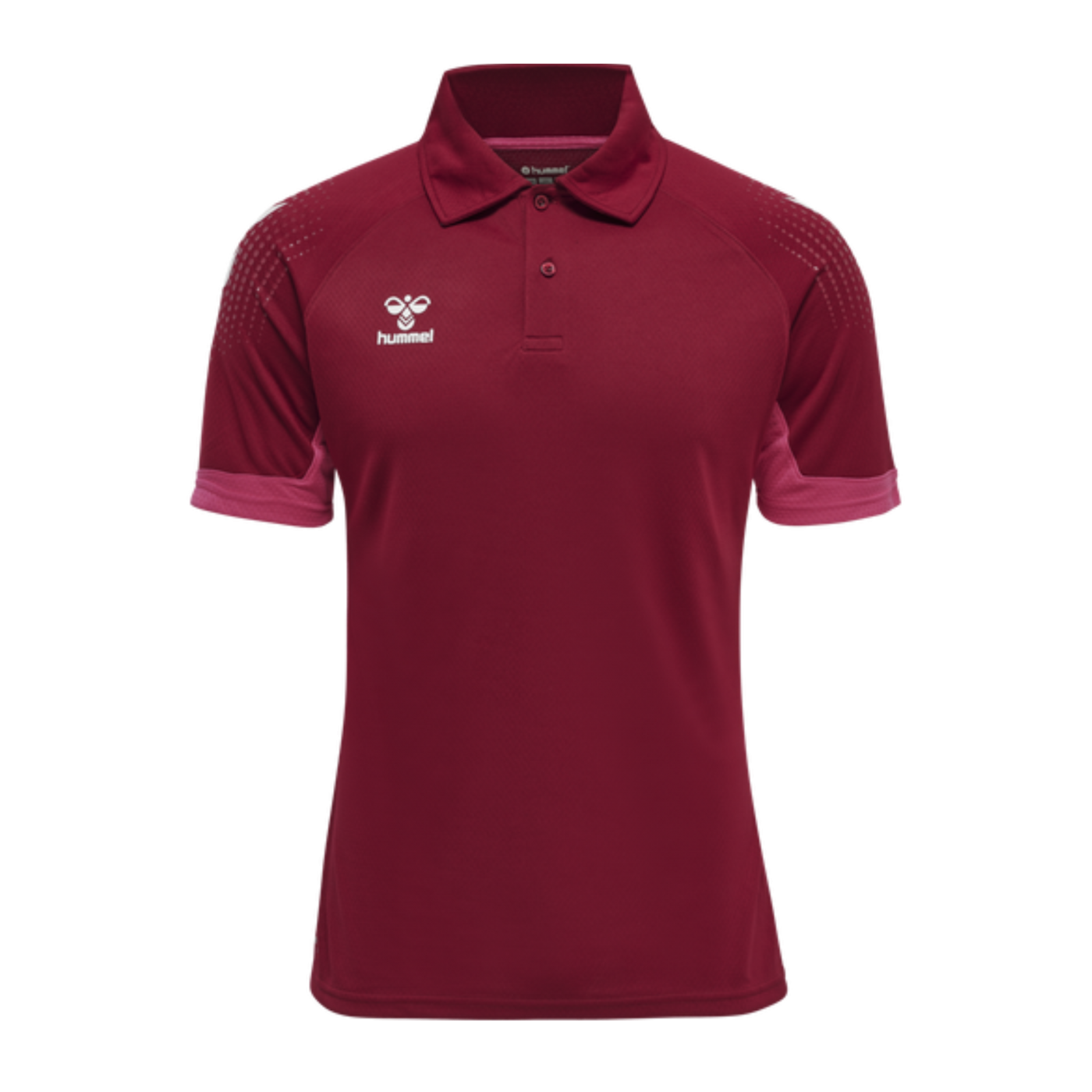 Hummel hmlLEAD Functional Poloshirt Rot F3584