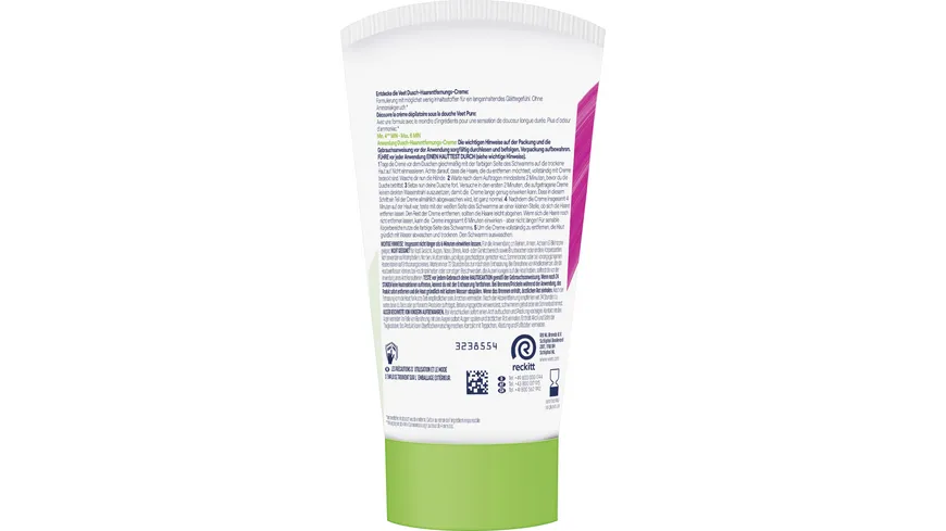 Veet pure Dusch-Haarentfernungs-Creme 150 ml