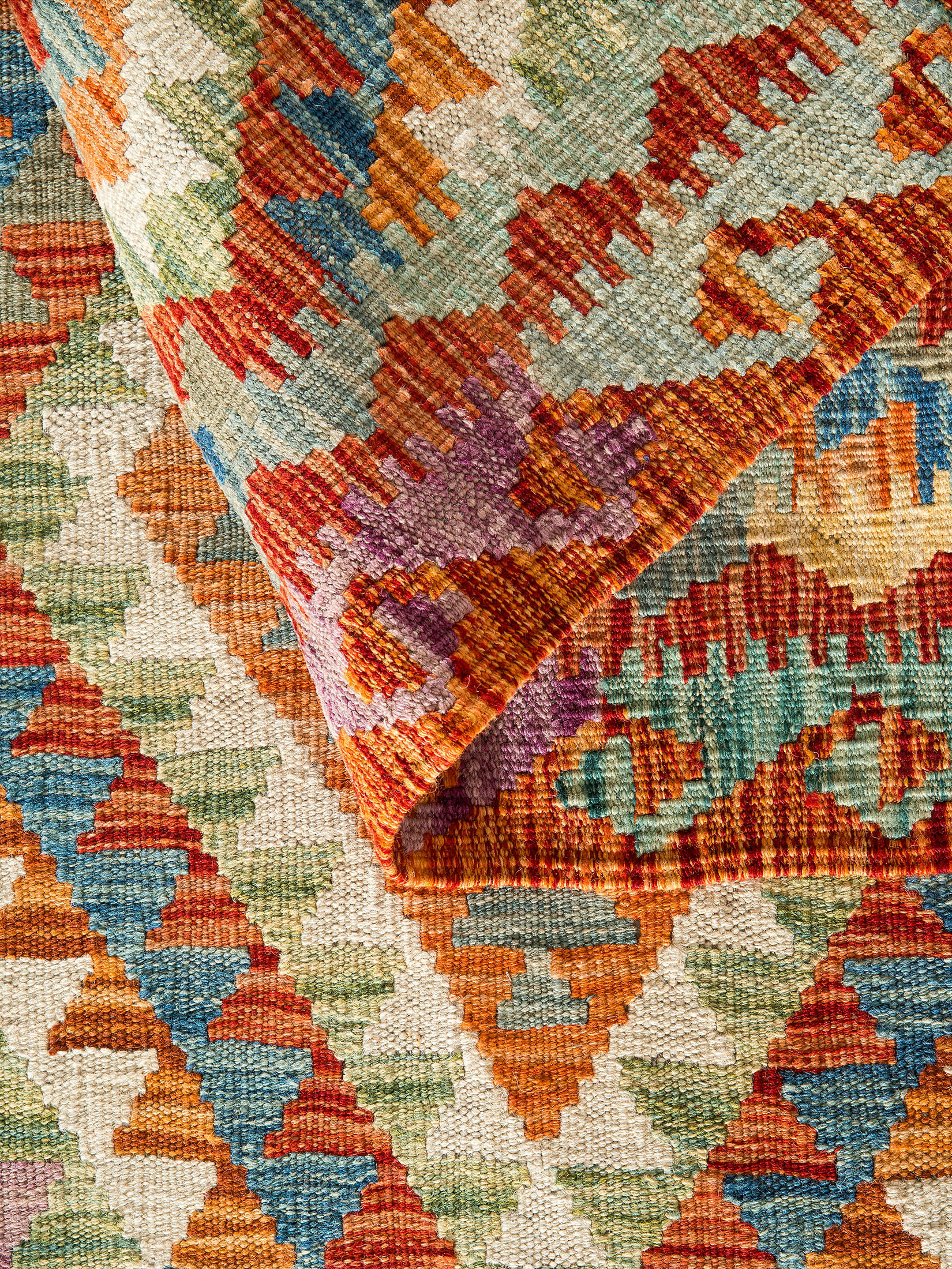 Afghan Kelim ca. 79 x 128 cm, Unikat / Einzelstück