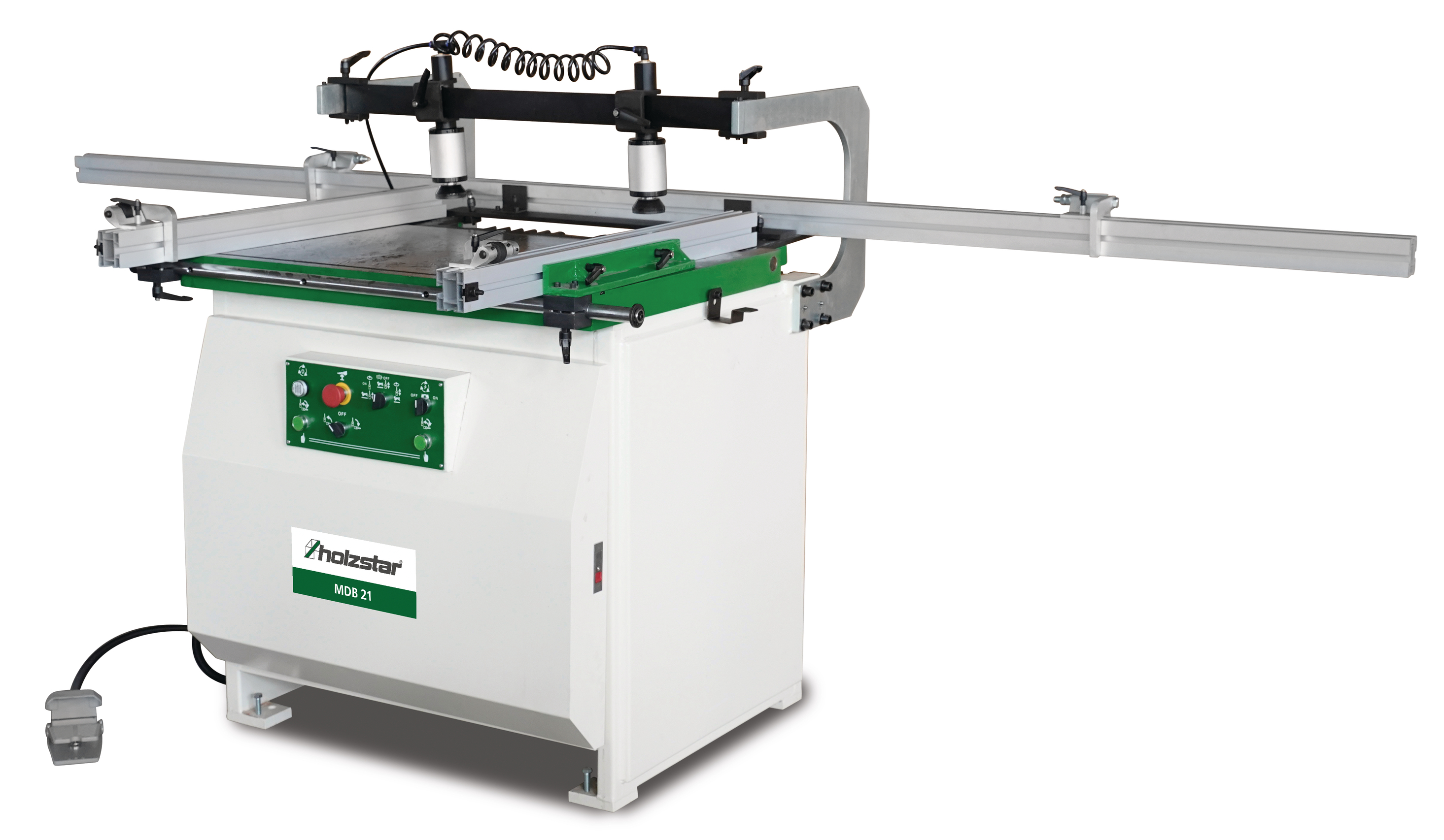 Holzstar 715943021 MDB21 Semi-automatic multi-spindle drilling machine 400V